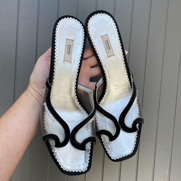 Vintage Prada Heels - Picture 1 of 9